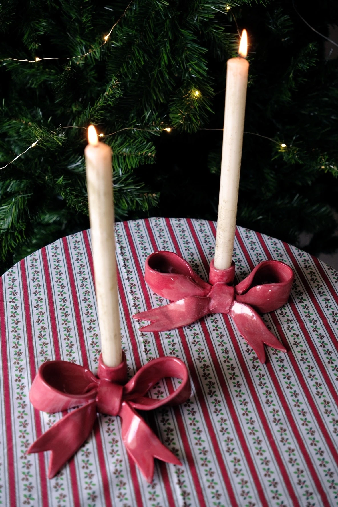 Bow candles
