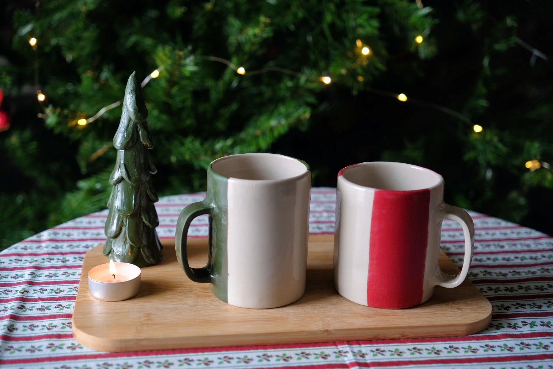 Christmas stripes